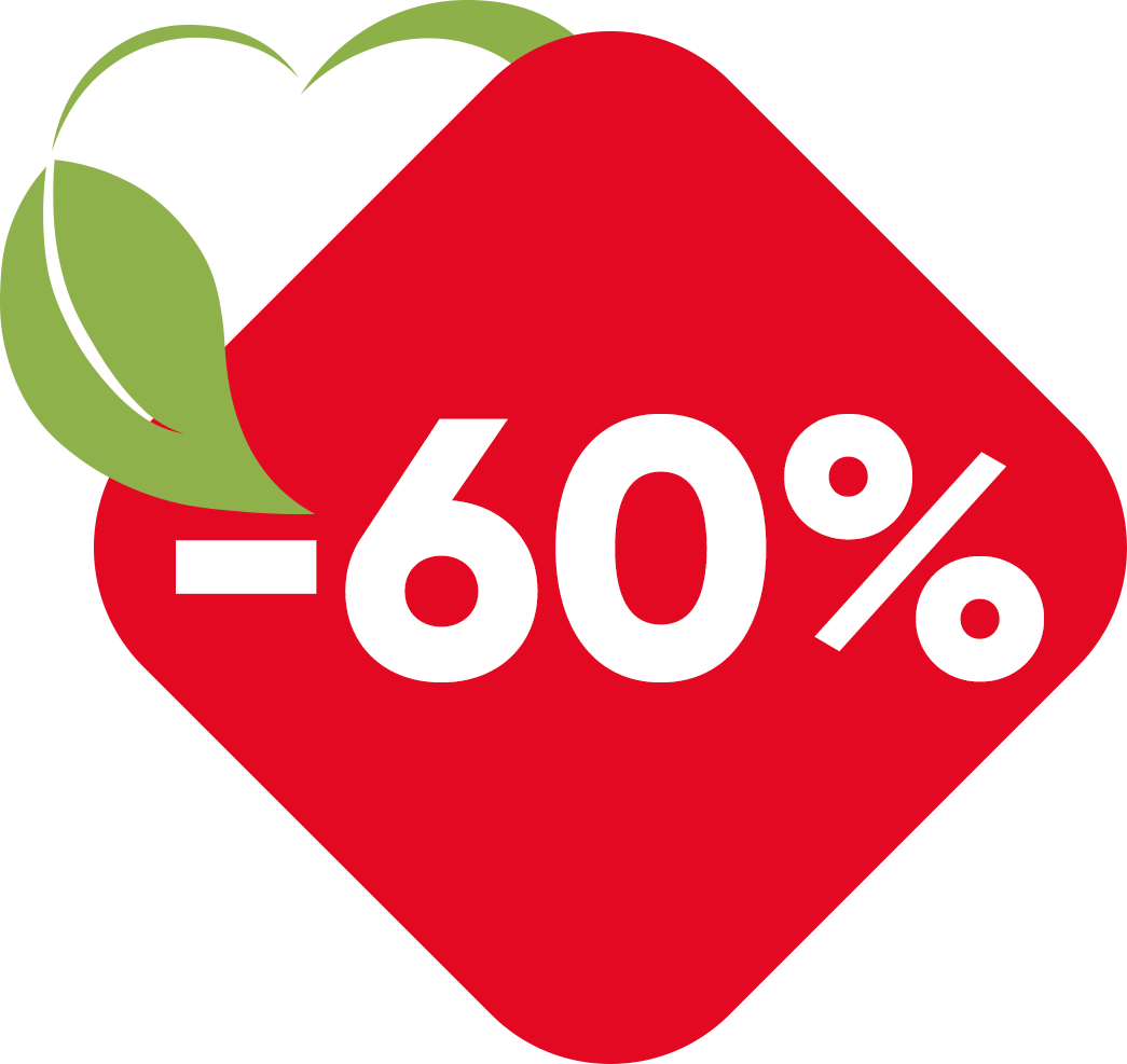 60% RedLabel (NOS,SL)